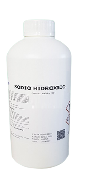 NaOH Sodio de Hidróxido Puro para Análisis x 1L