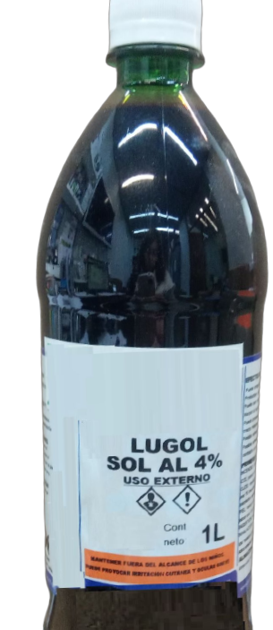 Lugol Solución al 4% x 1L