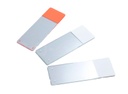 [ELE7109-W] Portaobjeto 76x26 mm 1,0 mm Borde Rdo. Color Frosted 50 un