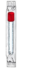 Pack de 50 Tubos Estériles PS Redondo 10ml T/ Rosca