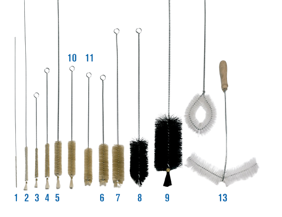 Escobillón para Pipetas y Capilares Estilo 1 JP Selecta