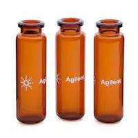 Vial de Vidrio Ámbar Headspace Fondo Redondo Agilent