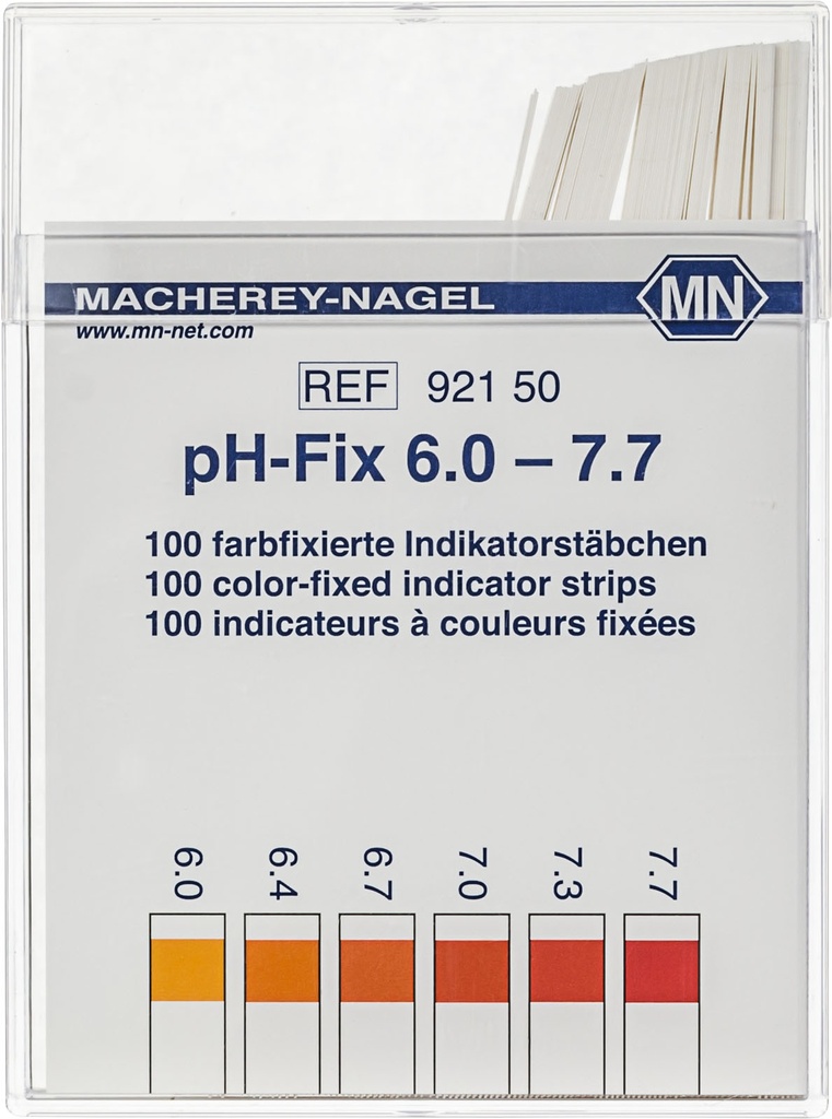 Tiras Indicadoras de pH Macherey-Nagel - 6.0-7.7