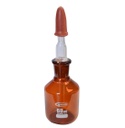 Frasco Gotero de Vidrio Ámbar Glassco