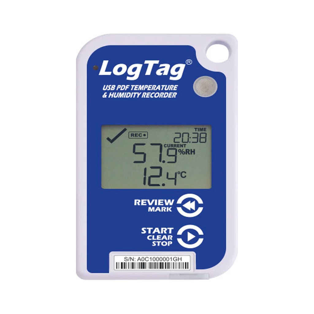 Datalogger de Temperatura y Humedad LogTag - UHADO-16