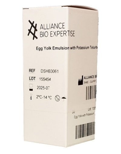 [ORODSHB3061] Suplemento Yema de Huevo para Baird Parker Agar 100ml ABE