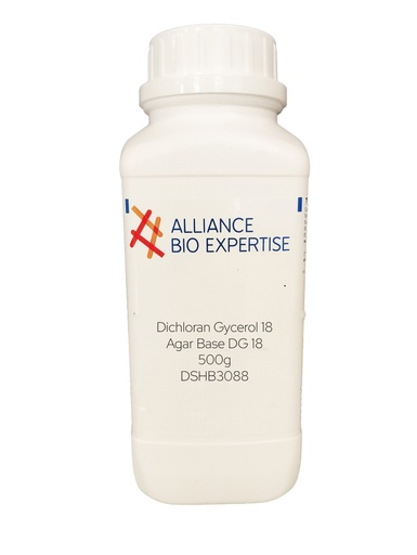 [ORODSHB3088] Dichloran Gycerol 18 Agar Base DG18 500g ABE