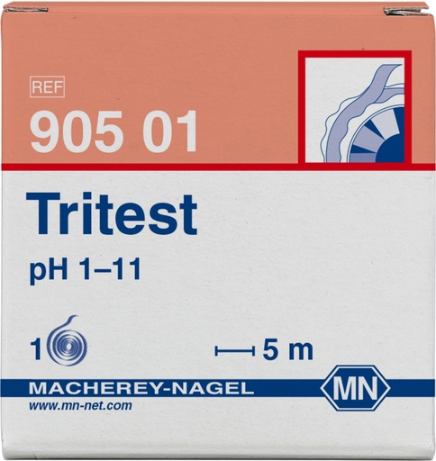 [90501] Papel para pH 1-11 Macherey-Nagel - Tritest