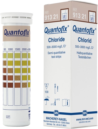 [ELE91321] Tiras para Determinación de Cloruro Quantofix