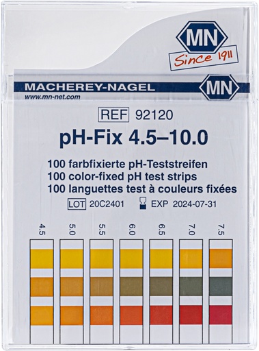 [92120] Tiras Indicadoras de pH Macherey-Nagel - 4.5-10.0