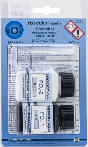 [935079] Test Colorimétrico para Fosfato VISOCOLOR Alpha - Phosphat