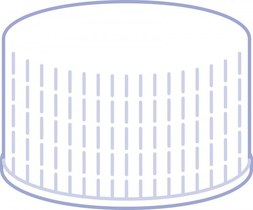 [702061] Tapa Rosca PP para Vial N°24 Ciega Macherey-Nagel 