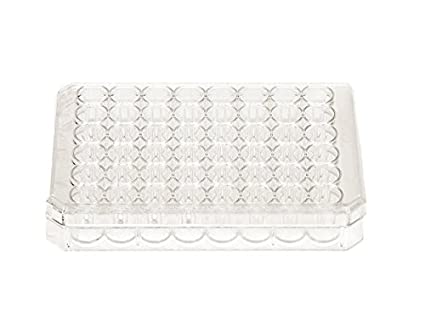 [ELE150687 C75] Pack de 75 Placas de Cultivo Fondo Plano con Tapa 48 Hoyos No Estéril Nalge-Nunc