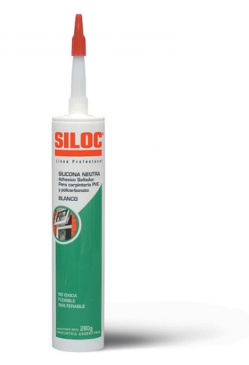 [ALI400521] Silicona SP Neutra para Carpinteria de PVC - Policarbonato Siloc 