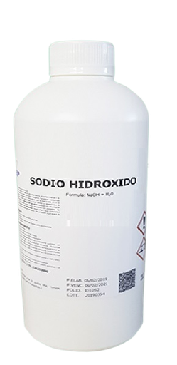 [ZON6443] NaOH Sodio de Hidróxido Puro para Análisis x 1L