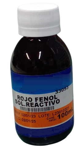 [ZON40406] Rojo Fenol Solución Reactivo 100ml