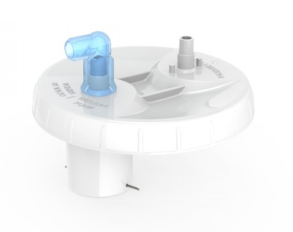 [MARCO143-SFB] Tapa de Plástico con Trampa de Agua y Codo para Aspirador Silfab