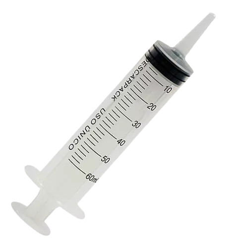 [MAR11JE050-SA] Caja de 25 Jeringas Descartables Estériles de 50ml Toomey para Alimentación Sakira